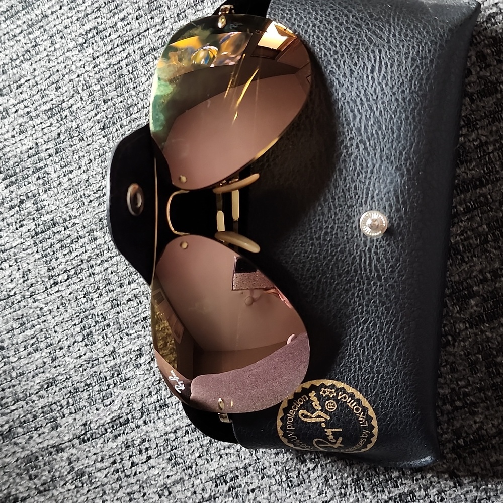 Ray Bans RB3449 bronze and gold - Picture 10 of 16